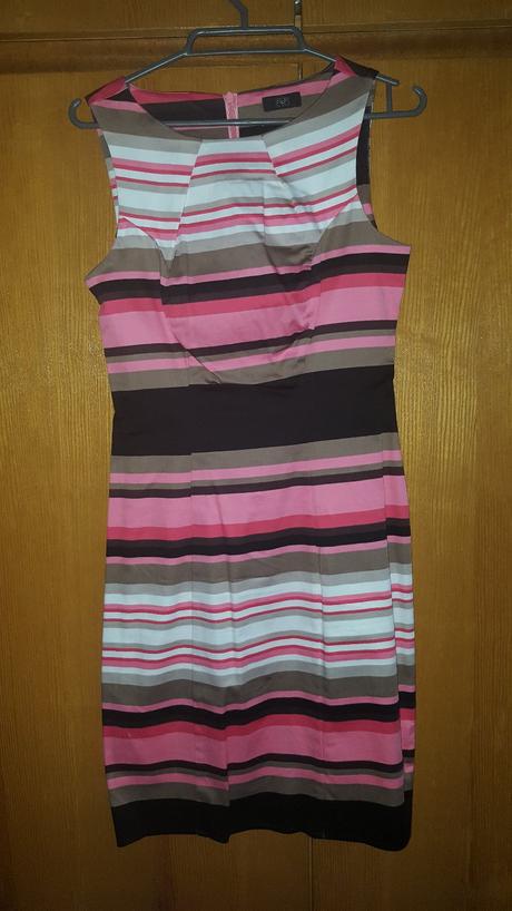 Šaty pasikave, f&f,xs