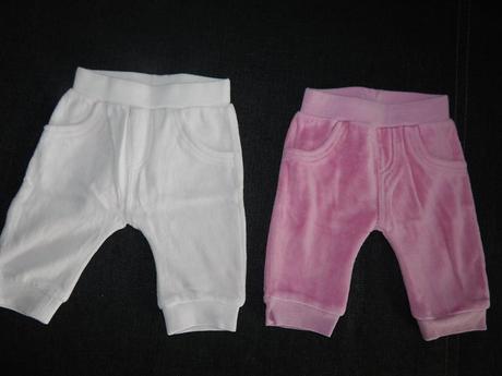 Tepláčky - 2 ks, veľkosť od 0-3 mesiacov, f&f,50