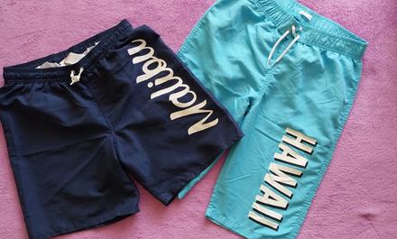 2x kraťasy pre štíhleho chlapca, 158