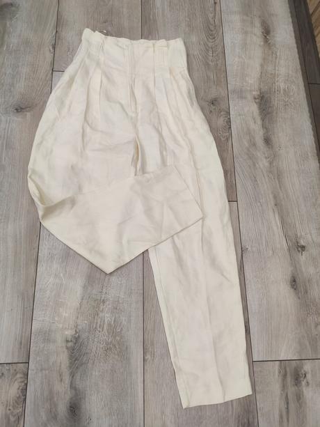 Ľanové nohavice, gina,s