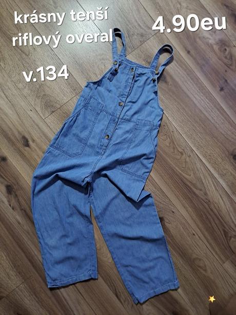 Tenký riflový overal, 134