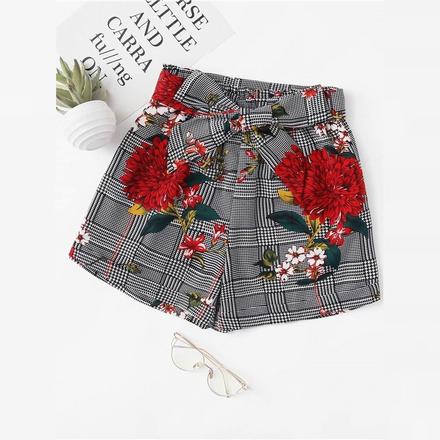 Kratasky plaid flower, l / m