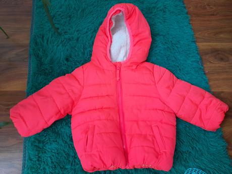 H&m ruzová bunda, h&m,74