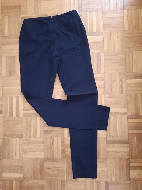 Dámske elastické nohavice, s