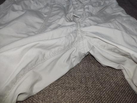 Plátené nohavice, h&m,128