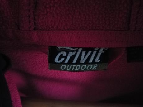 Dievčenská softshellová bunda, crivit,158