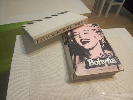 Predám knihy o živote marilyn monroe a hviezdach, 
