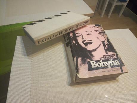Predám knihy o živote marilyn monroe a hviezdach, 