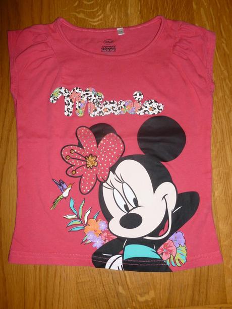 Tričko s minnie, c&a,116