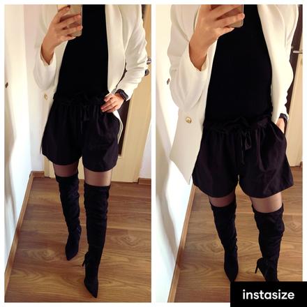 Kratasy s vysokym pasom, xs