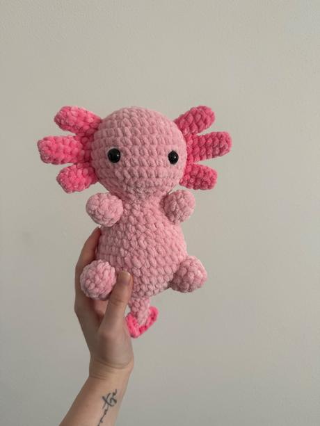 Háčkovaný axolotl,