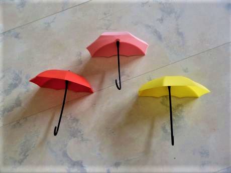 Veselá dekorácia na stenu / 3 ks, 