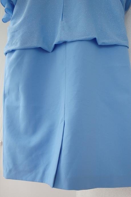 Belasé elegantné šaty, v. xl/xxl, č.46, 46