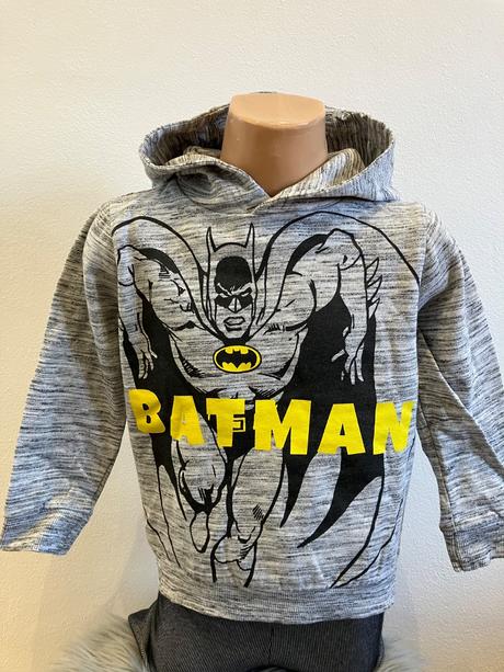 Chlapčenská mikina s kapucňou batman (116), 116