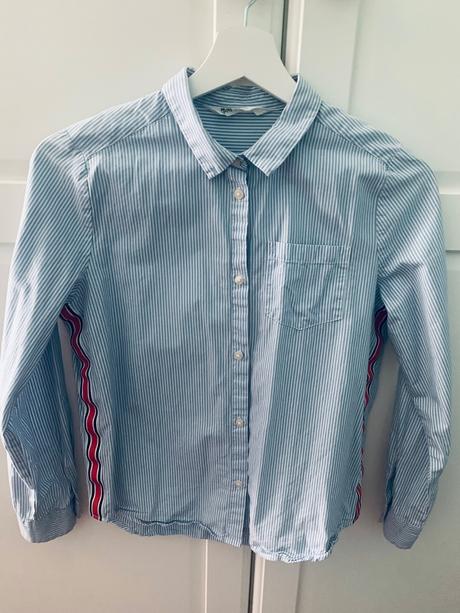 Pásikavá košeľa, h&m,152