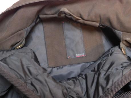 Luxusna panska bunda s odonimatelnou vestou, xl