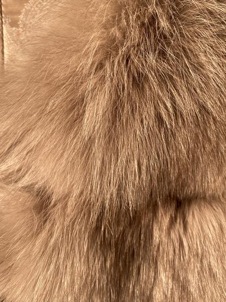 Real fur jacket 2v1 kabát kozuch vesta, 