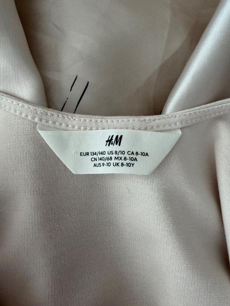 Šaty s jednorožcami, h&m,134