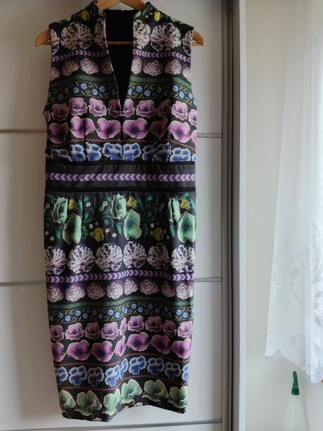 Sugarbird frida kahlo luxusné dámske šaty, sugarbird,xl