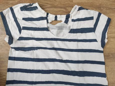 Letné pásikavé tričko, vek9-10r., veľ. 134/140, pepco,134