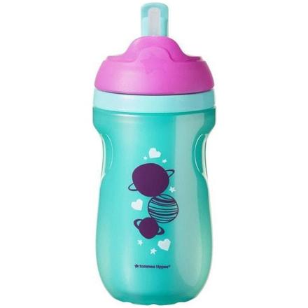 Tommee tippee netečúci termohrnček so slamkou zele, tommee tippee