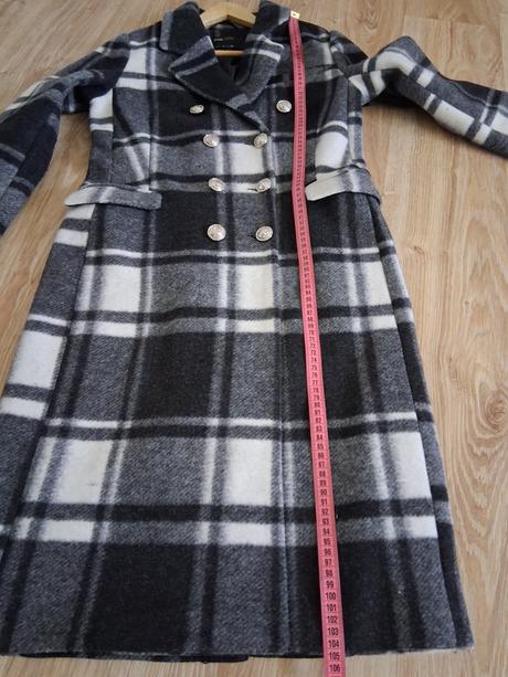 Kockovaný kabát, sinsay,s