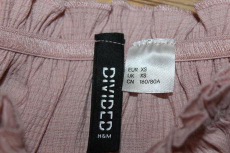 Top h&m v. xs, h&m,xs