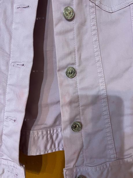 Ružová menčestrové bunda, tom tailor,xs