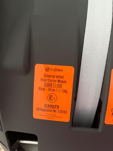 Vajíčko cybex cloud t i-size, cybex