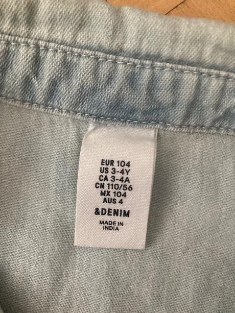 Riflová košeľa, f&f,104