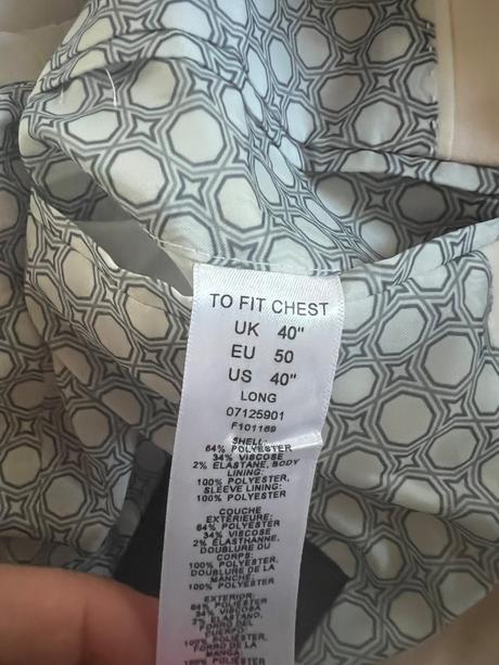 Pánske sako asos, 40