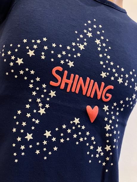 Dievčenské tričko s hviezdičkami a nápisom (92), fagottino,92