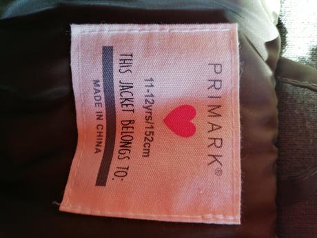 Bombera - zateplená 146/152, primark,152