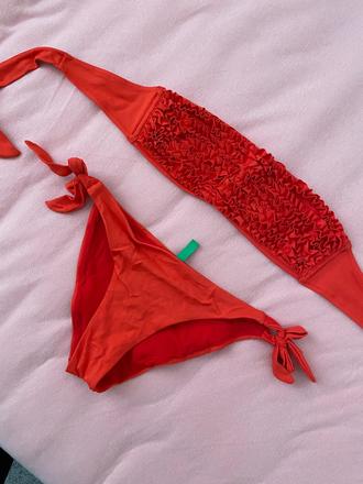 Plavky volánikové, benetton,xs