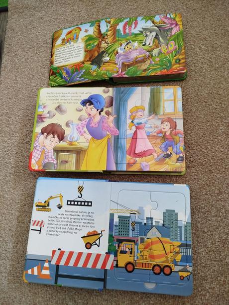 Zvukové knihy/puzzle knihy,