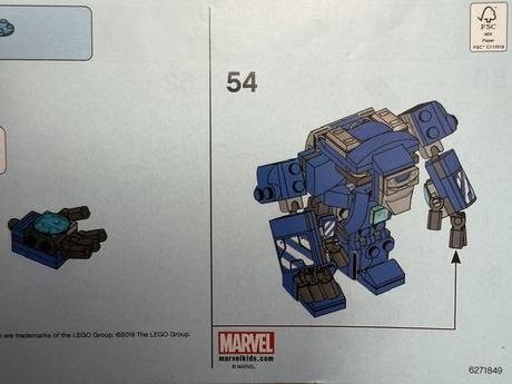 Lego avengers 76125, 