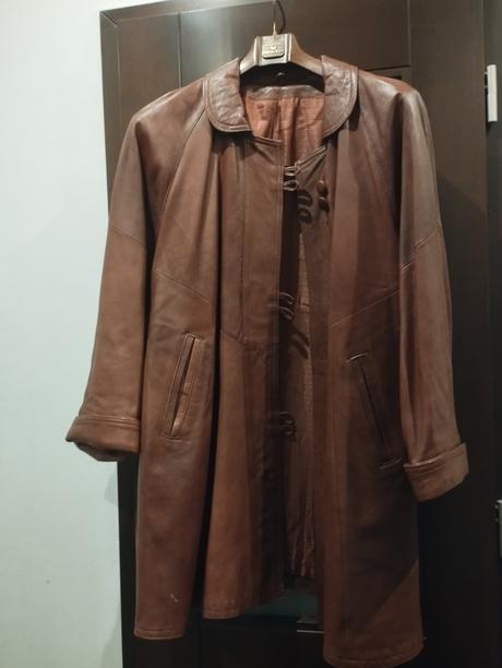 Kožené kabáty veľ l, l