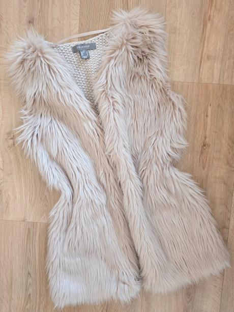 Dámska kozusinova vesta, primark,xs