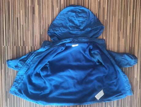 Tenka modra chlapcenska bundicka 86/92, pepco,92