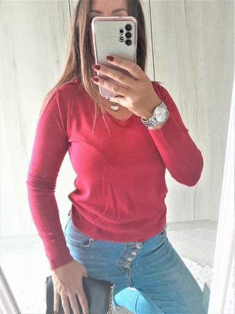 Malinový svetrík gate-m/l, gate,m