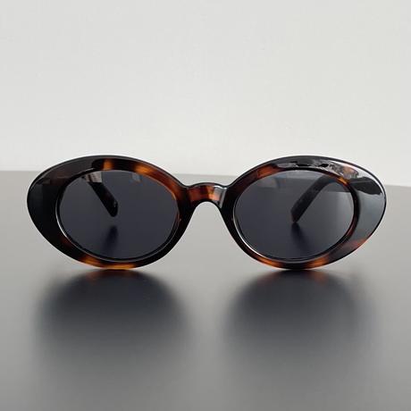 Le specs korytnačinové oválne slnečné okuliare, 