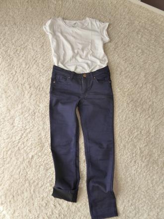 Nohavice hm, h&m,128