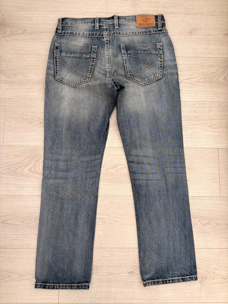 Pánske rifle identic denim w34/l32, xl