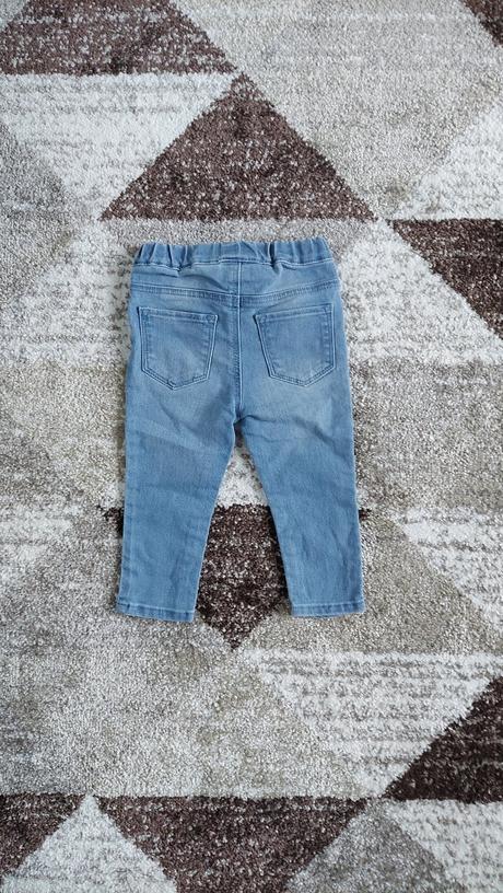 Rifľové legíny, h&m,80