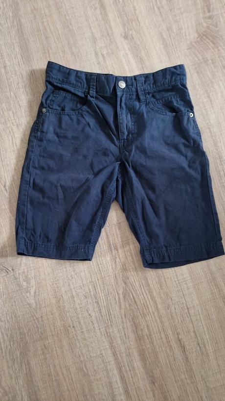 Tmavomodré elegantné krátke nohavice  benetton, benetton,140