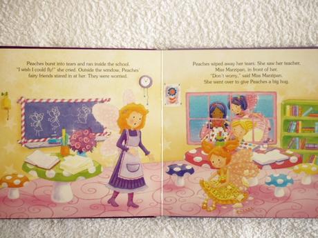 Anglická kniha fairy peaches picnic,