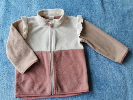 Flisova mikinka, h&m,80