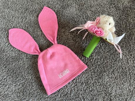 Designo zajkovska ciapka s uskami, 46