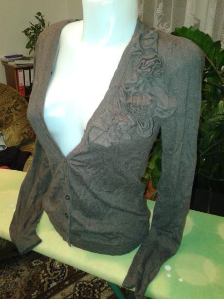 Tmavohnedý svetrík esprit veľ. 40, esprit,40