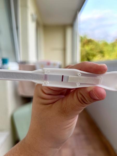 Je to duch na tehotenskom teste?